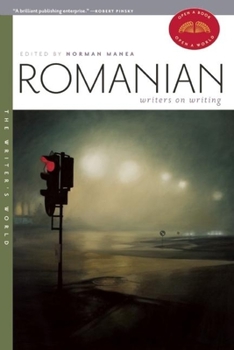 Paperback Romanian Writers on Writing Book