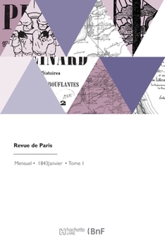 Paperback Revue de Paris [French] Book