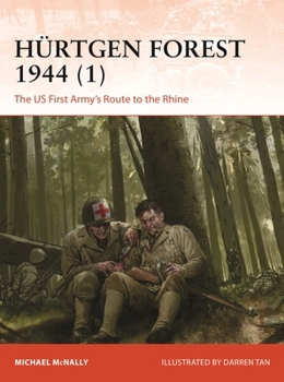 Paperback Hürtgen Forest 1944 (1): The Us First Army's Route to the Rhine Book