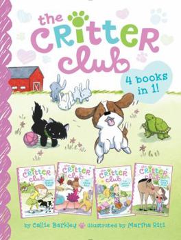 Hardcover The Critter Club 4 Books in 1: Amy and the Missing Puppy, All about Ellie, Liz Learns a Lesson, Marion Takes a Break Book