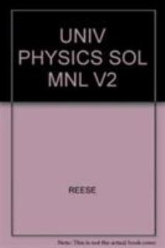 Paperback UNIVERSITY PHYSICS STUDENT SOLUTION MANUAL V2 Book