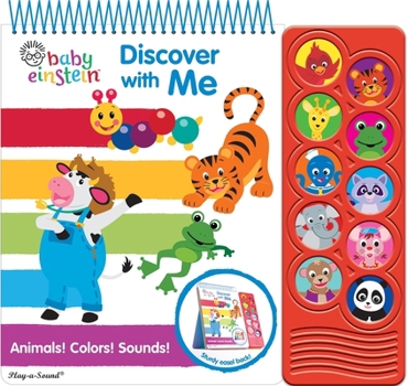 Baby Einstein Learning Easel: Discover With Me Animals! Colors! Sounds! 9781503718913 - Book  of the Baby Einstein