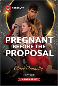 Mass Market Paperback Pregnant Before the Proposal [Large Print] Book