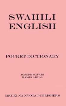 Paperback Swahili/English Pocket Dictionary Book