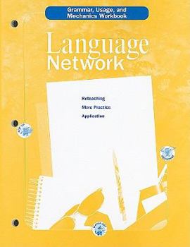 Paperback McDougal Littell Language Network: Grammar, Usage, and Mechanics Workbook Grade 06 Book