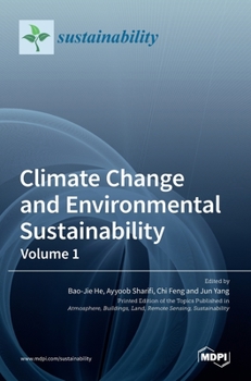 Hardcover Climate Change and Environmental Sustainability-Volume 1 Book