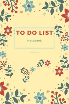 Paperback To- Do- List Notebook: To-Do Lists with Check boxes large 6x9 inches, to do list journal paperback for women Book