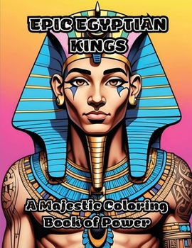 Epic Egyptian Kings: A Majestic Coloring Book of Power