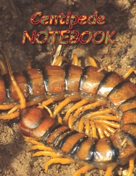 Centipede NOTEBOOK: Notebooks and Journals 110 pages (8.5"x11")