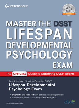 Paperback Master the Dsst Lifespan Developmental Psychology Exam Book