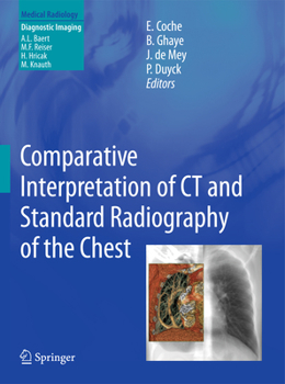 Paperback Comparative Interpretation of CT and Standard Radiography of the Chest Book