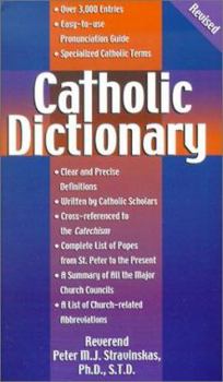 Paperback Catholic Dictionary Book