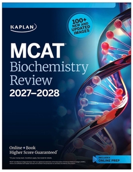 Paperback MCAT Biochemistry Review 2027-2028: Online + Book