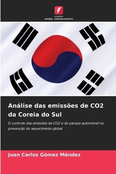 Paperback Análise das emissões de CO2 da Coreia do Sul [Portuguese] Book