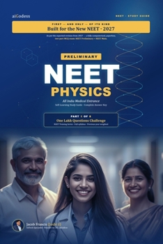 Paperback NEET Preliminary Physics: One Lakh Questions Challenge - Topic-wise Practice with Complete Answer Key (Part 1 of 8) Book