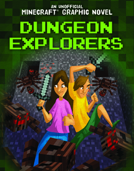 Library Binding Dungeon Explorers Book