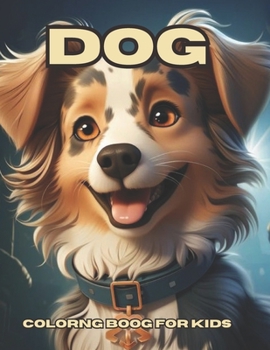 Paperback dog coloring book for kids Book