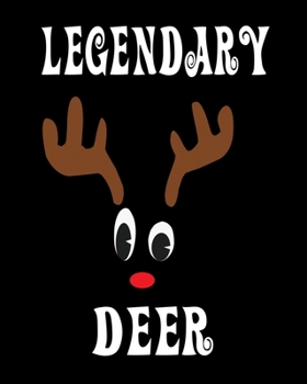 Legendary Deer: Deer Elk Antler Hunting Hobby 2020 Monthly Planner Dated Journal  8" x 10" 110 pages