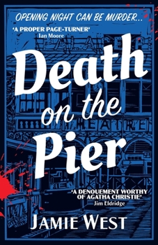 Paperback Death on the Pier: This delightfully theatrical murder mystery is perfect for fans of Richard Osman, Anthony Horowitz and, of course, Aga Book