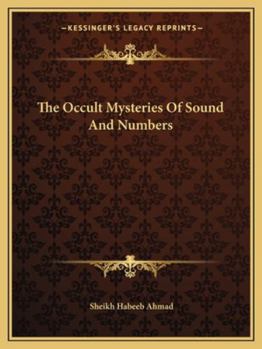Paperback The Occult Mysteries Of Sound And Numbers Book