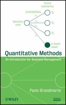 Hardcover Quantitative Methods: An Introduction for Business Management Book