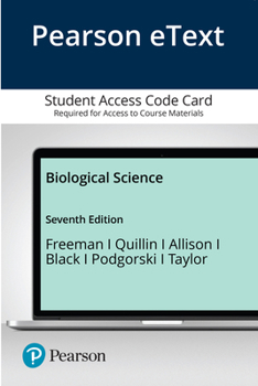 Printed Access Code Biological Science Book