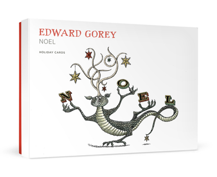 Misc. Edward Gorey: Noel Holiday Cards Book