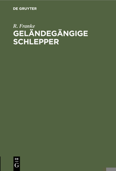 Hardcover Geländegängige Schlepper [German] [Large Print] Book