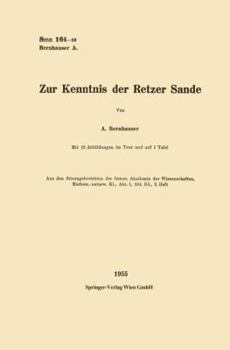 Paperback Zur Kenntnis Der Retzer Sande [German] Book