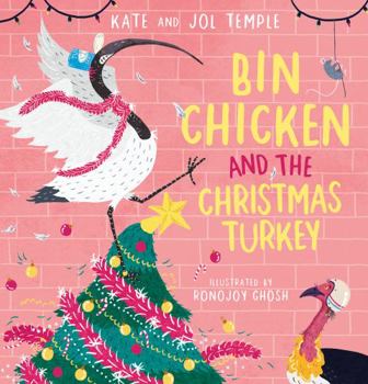 Hardcover Bin Chicken and the Christmas Turkey Book