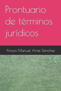 Paperback Prontuario de términos jurídicos [Spanish] Book