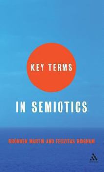 Hardcover Key Terms in Semiotics Book