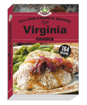 Spiral-bound All Time Favorite Recipes from Virginia Cooks Book