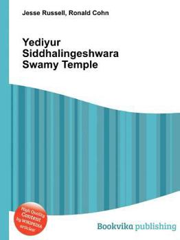Paperback Yediyur Siddhalingeshwara Swamy Temple Book