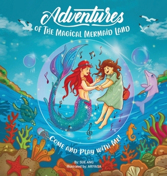 Hardcover Adventures of The Magical Mermaid Land [Large Print] Book