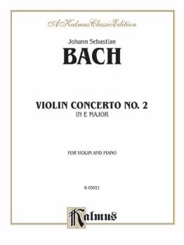 Paperback Violin Concerto No. 2 in E Major (Kalmus Edition) Book