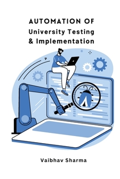 Paperback Automation of University Testing & Implementation Book