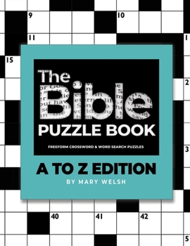Paperback The Bible Puzzle Book: A to Z Edition Book