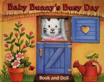 Hardcover Baby Bunny's Busy Day Book