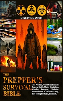 Hardcover The Prepper's Survival Bible: The Practical, Worst-Case Scenario Survival Guide. Master Stockpiling, Canning, Emergency Medicine, Home-Defence & Off Book