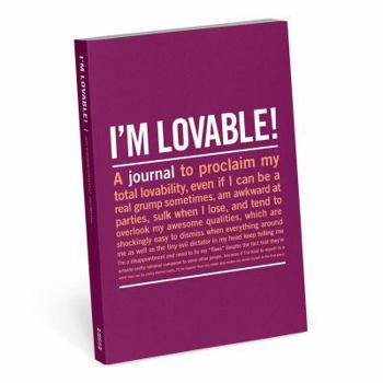 Paperback Knock Knock I'm Lovable Mini Inner-Truth Journal Book