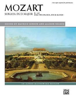 Paperback Sonata in D Major, K. 448 Book