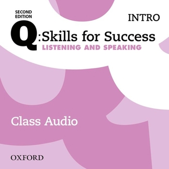 Audio CD Q2e Intro Listening and Speaking Class Audio CD X2 Book