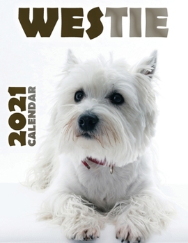 Paperback Westie 2021 Calendar Book