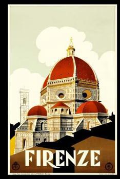 Firenze (Florence) Italy - Notebook/Journal: 6x9 Inches, 100 Pages - Journal Lined