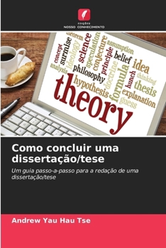Paperback Como concluir uma dissertação/tese [Portuguese] Book