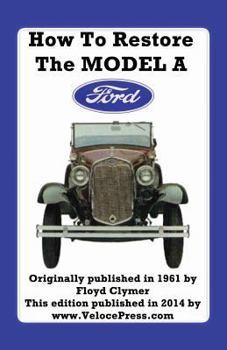 Paperback How to Restore the Model a Ford Book