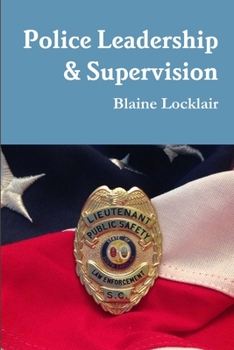 Paperback Police Leadership & Supervision Book