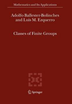 Paperback Classes of Finite Groups Book
