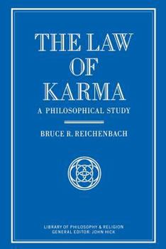 Paperback The Law of Karma: A Philosophical Study Book